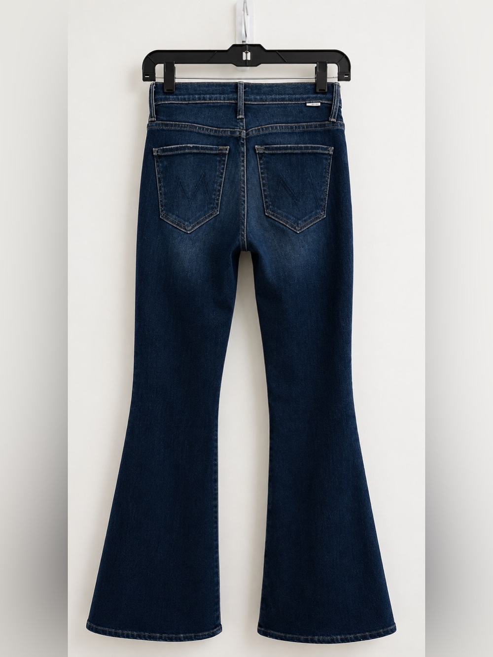 NWOT- MOTHER The Weekender Bootcut Jeans Sweet Lime Wash Mid Rise Size 24 - Picture 3 of 5